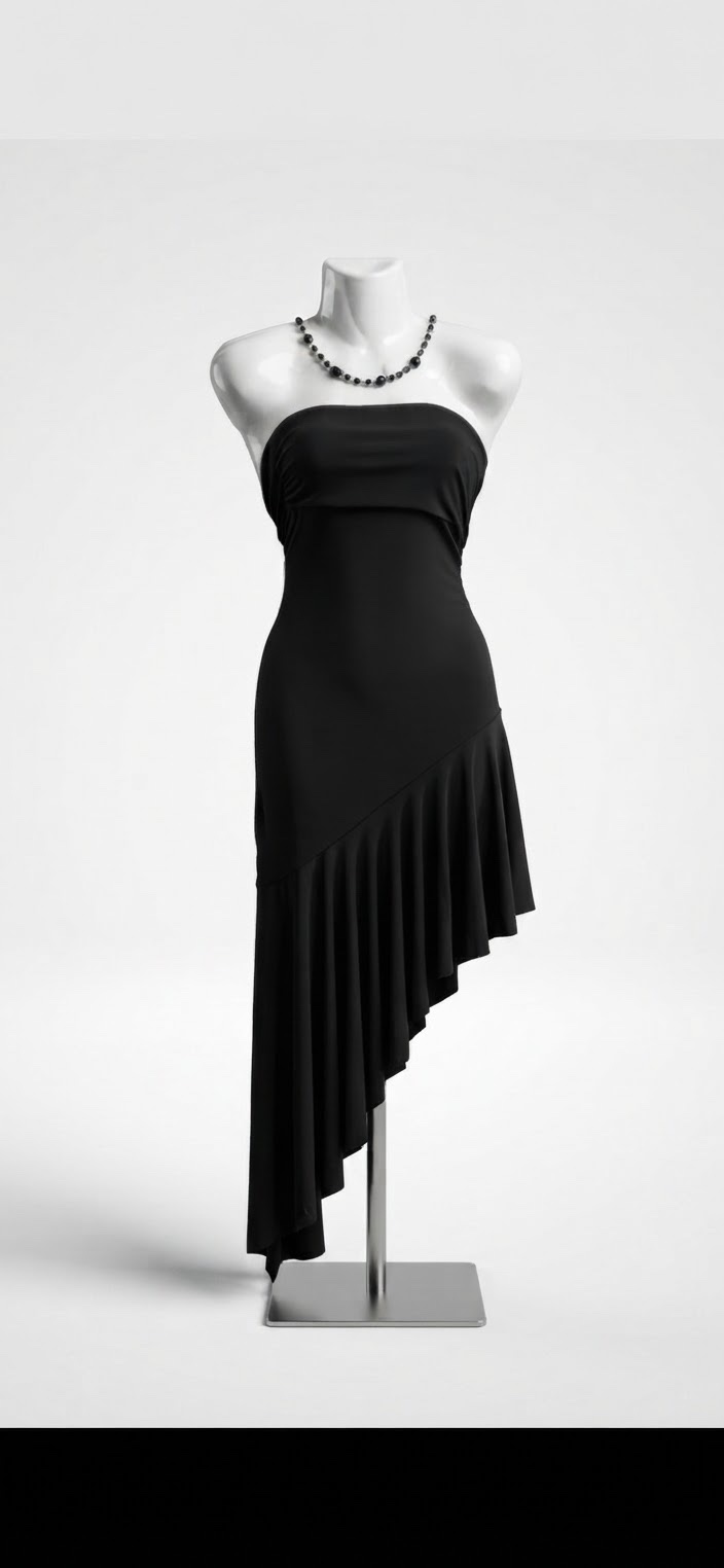 Robe noir bershka 