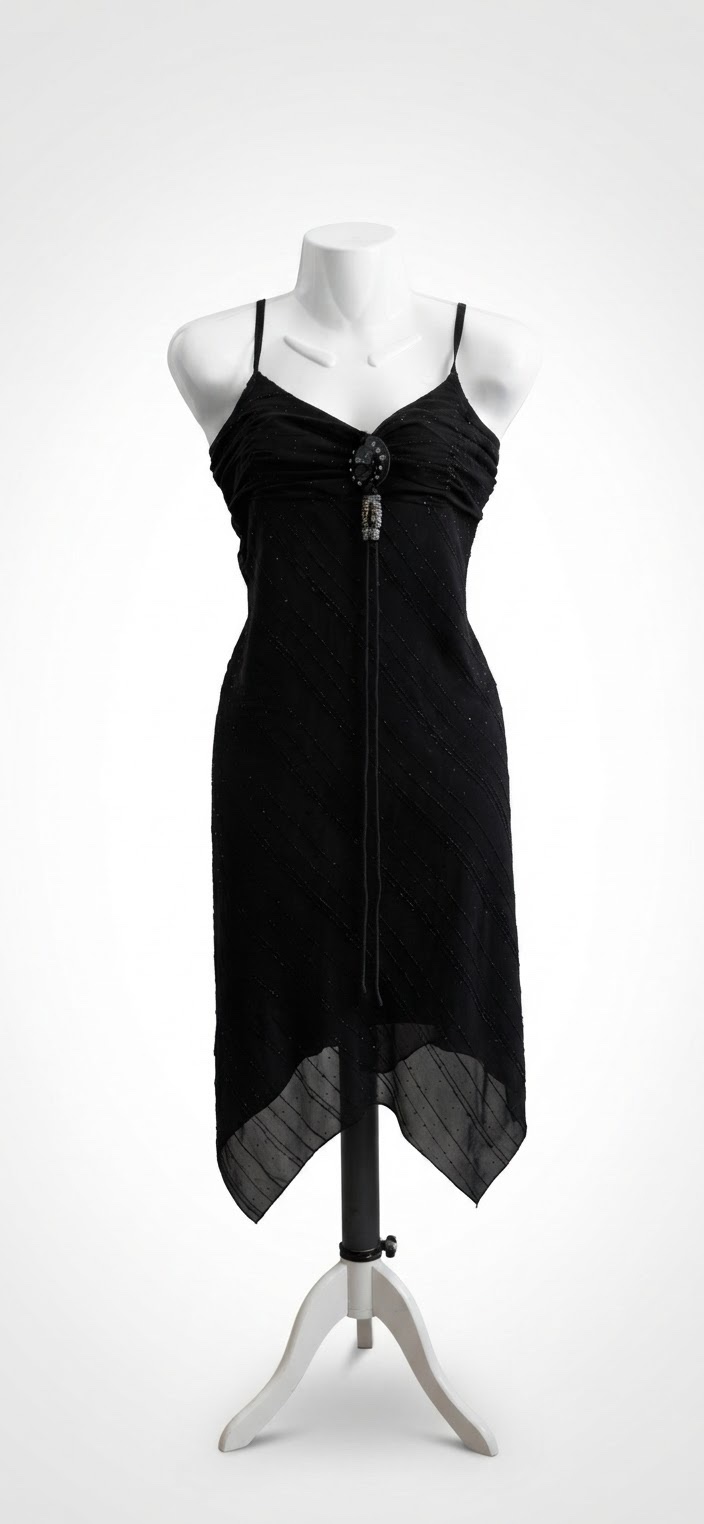 Robe noir y2k 
