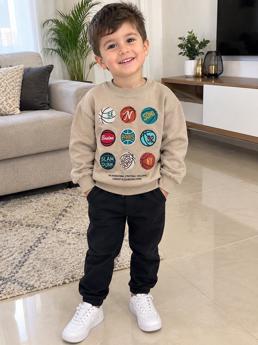 Pull zen âge 4 ans très bon état comme neuf prix 15dt