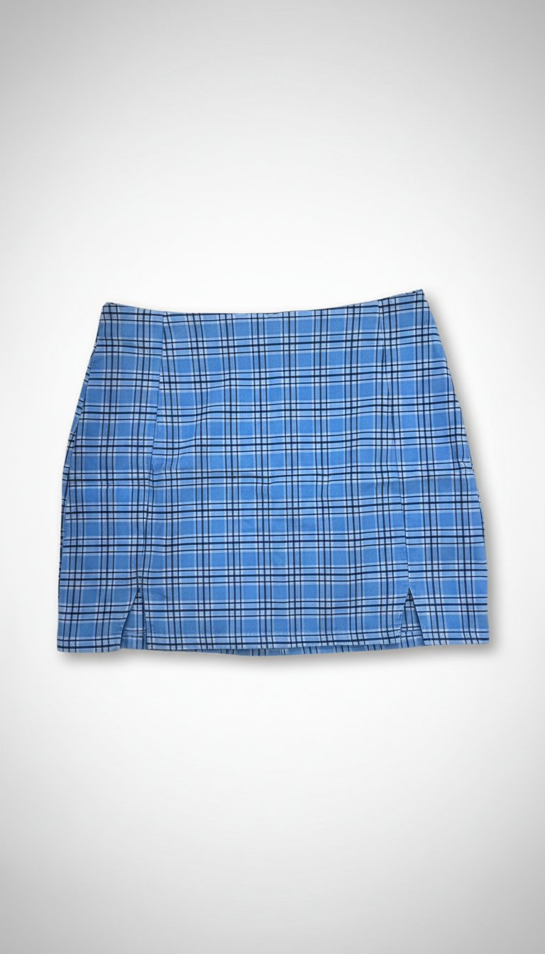 Jupe bleu pastel
