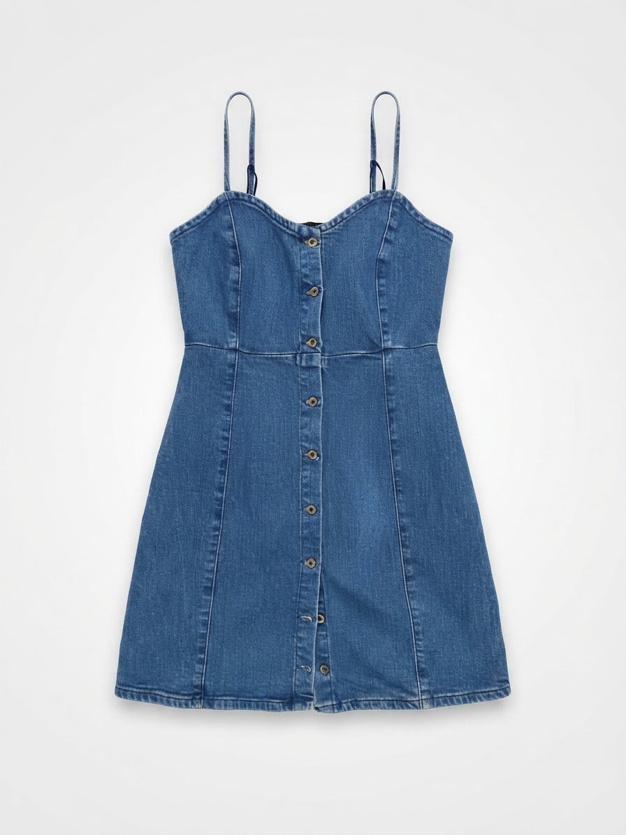 Robe jean pull&bear