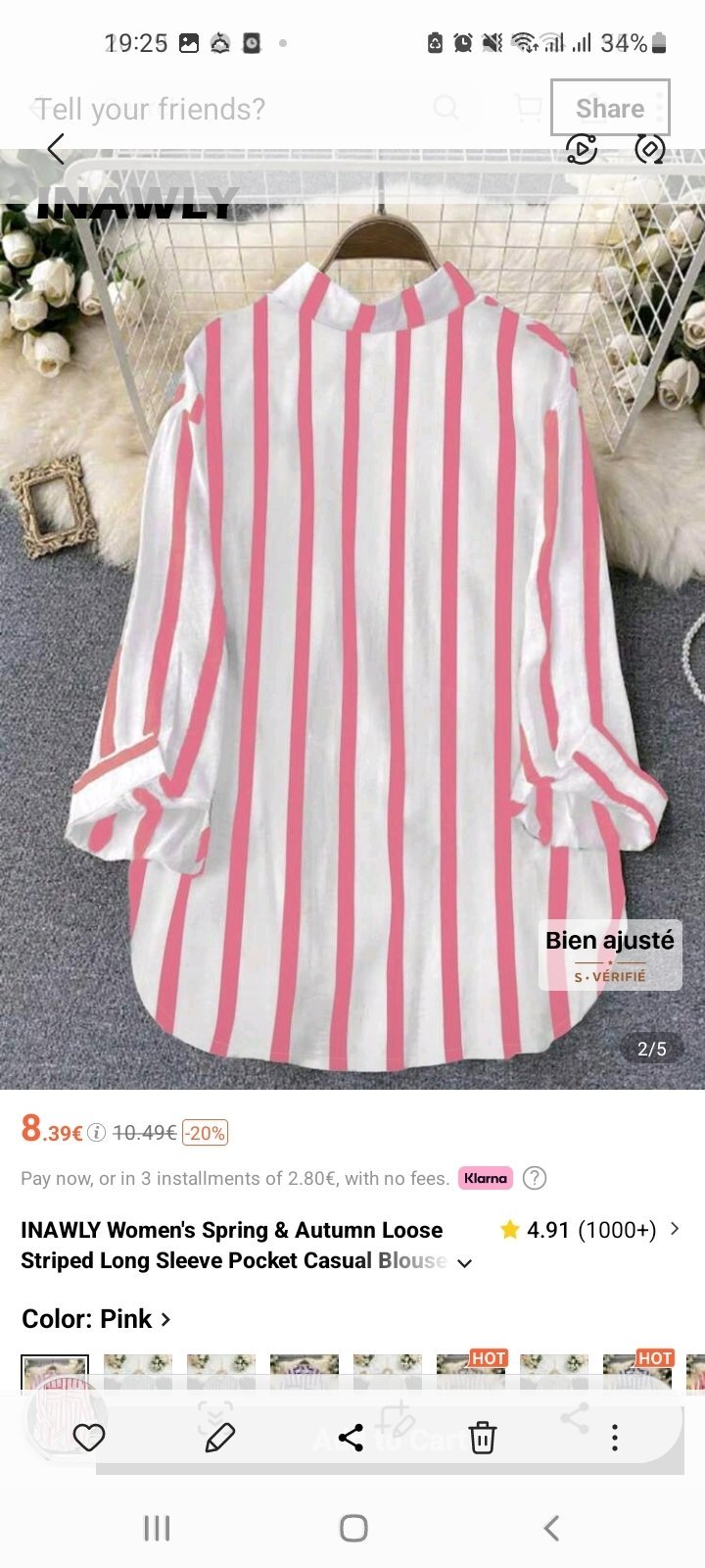Chemise shein