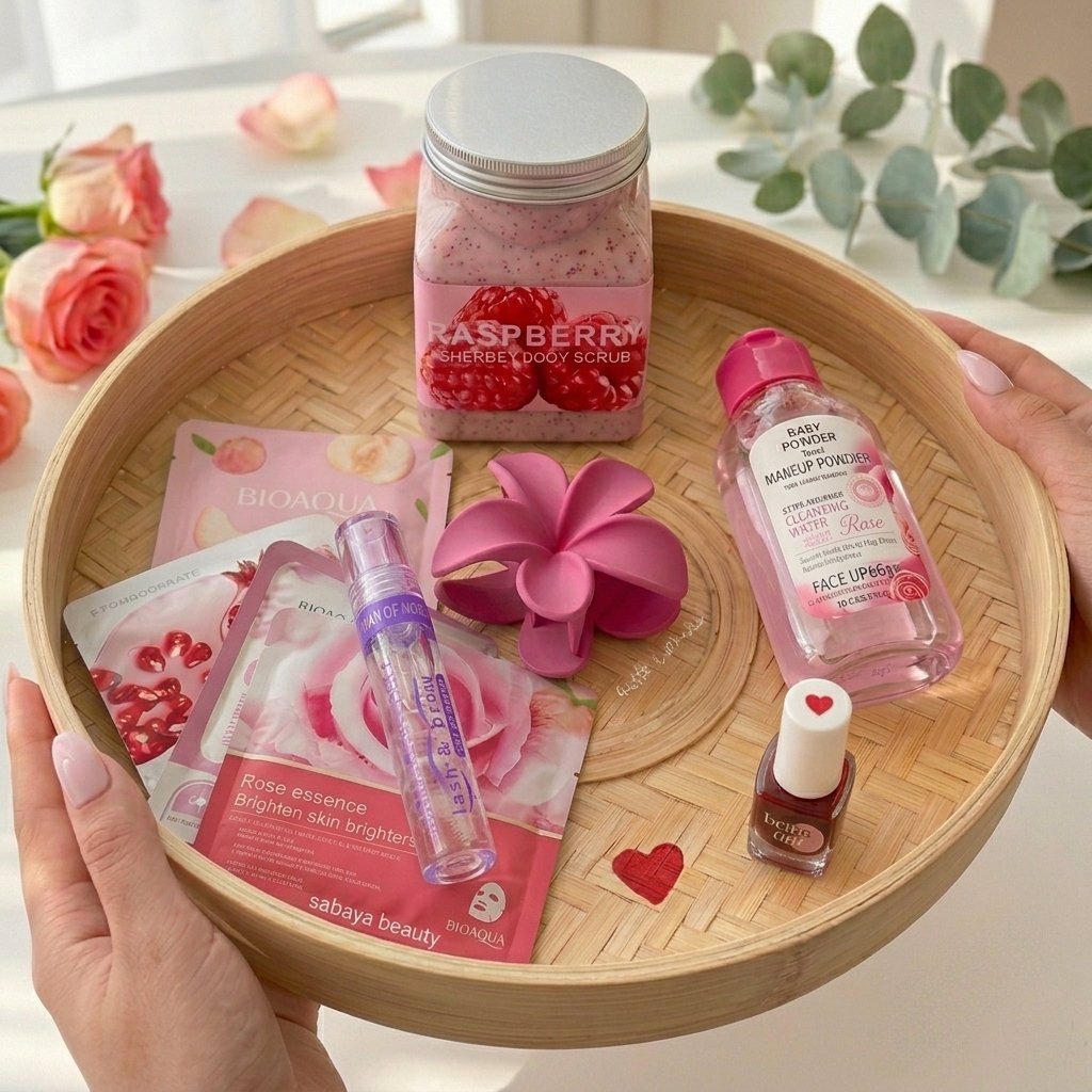 The Ultimate Pink Glow Self-Care Bundle