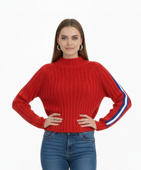 Red sweater