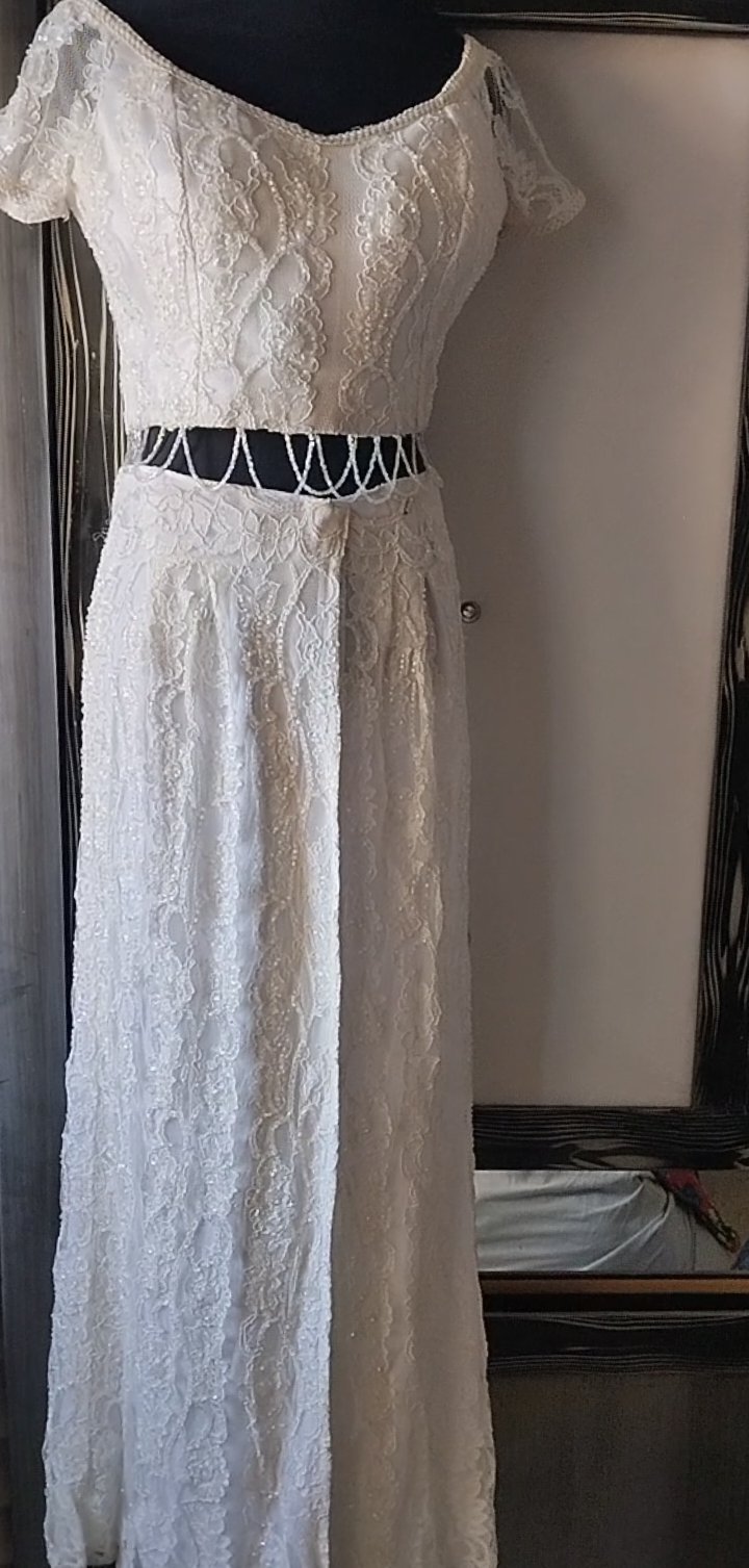 Tabdila dentelle blanc 