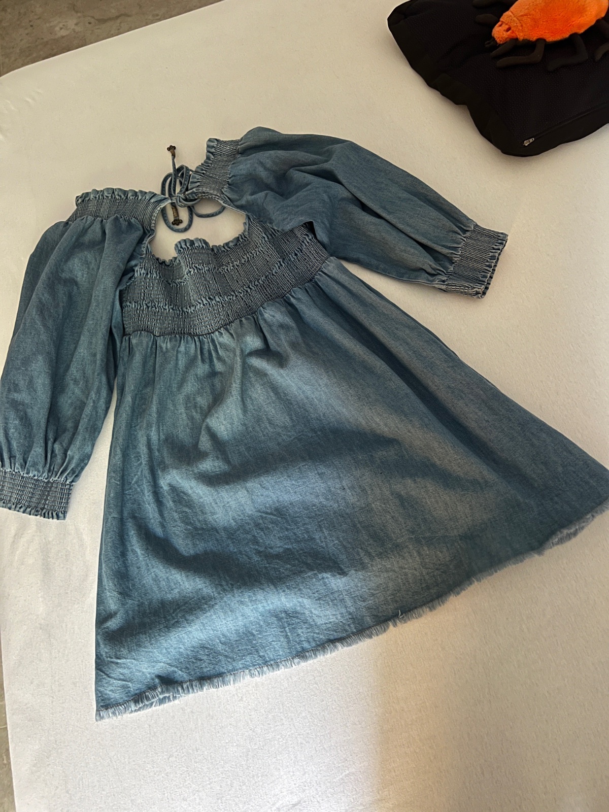Robe bleu 