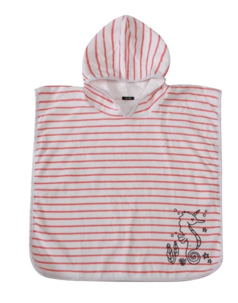 Cape de bain kiabi