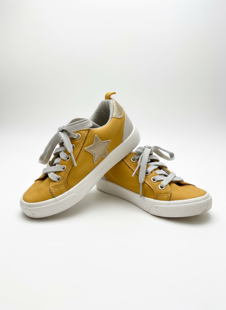 Baskets okaidi jaune