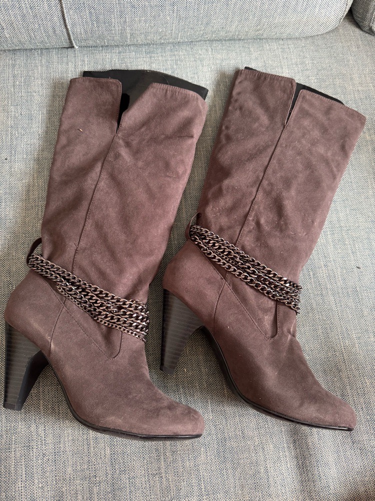 Bottes Zara gris