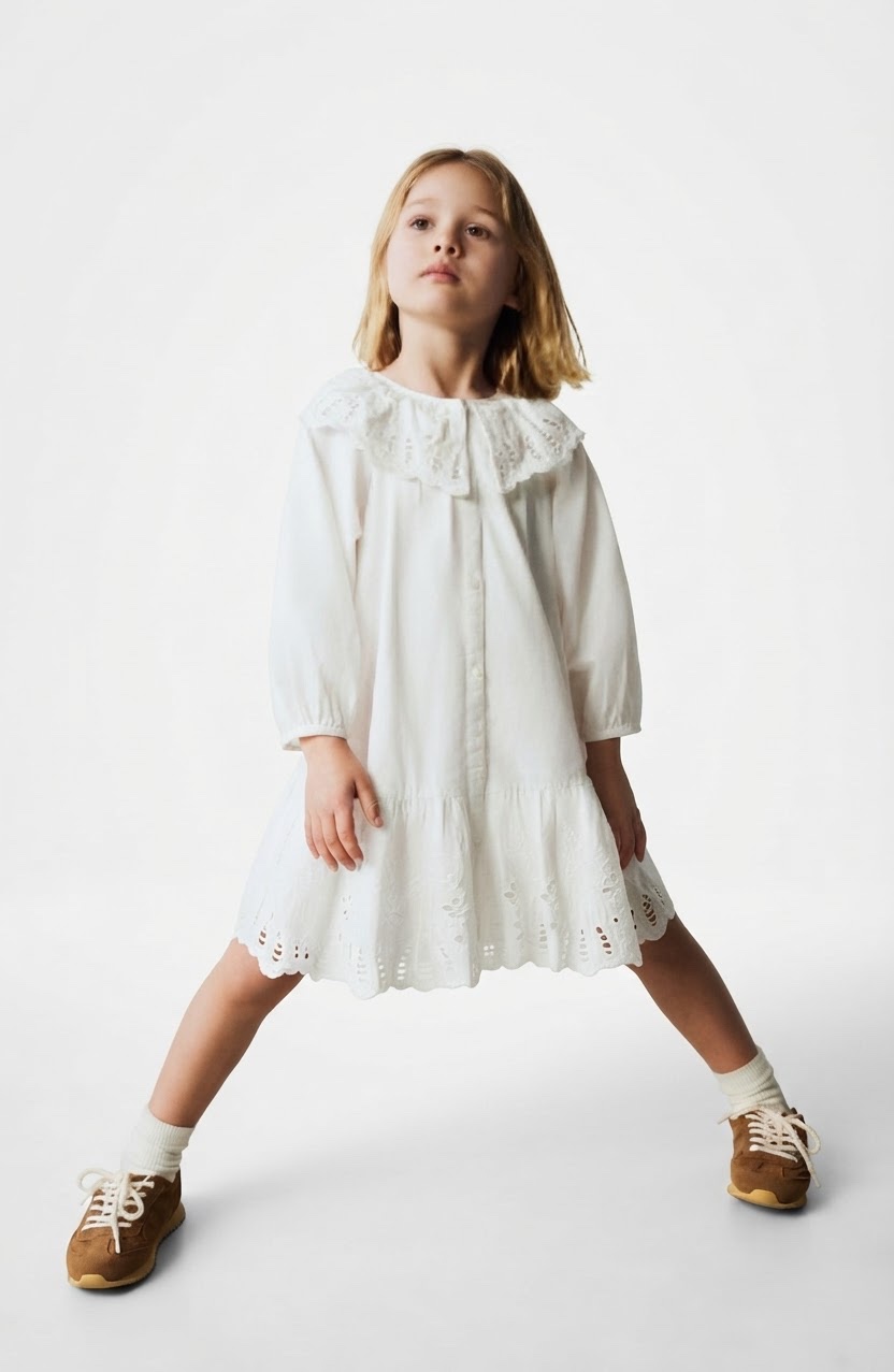 Robe blanche zara