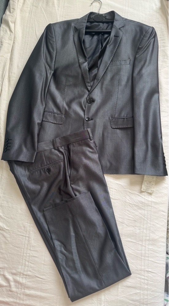 Costume gris charbon