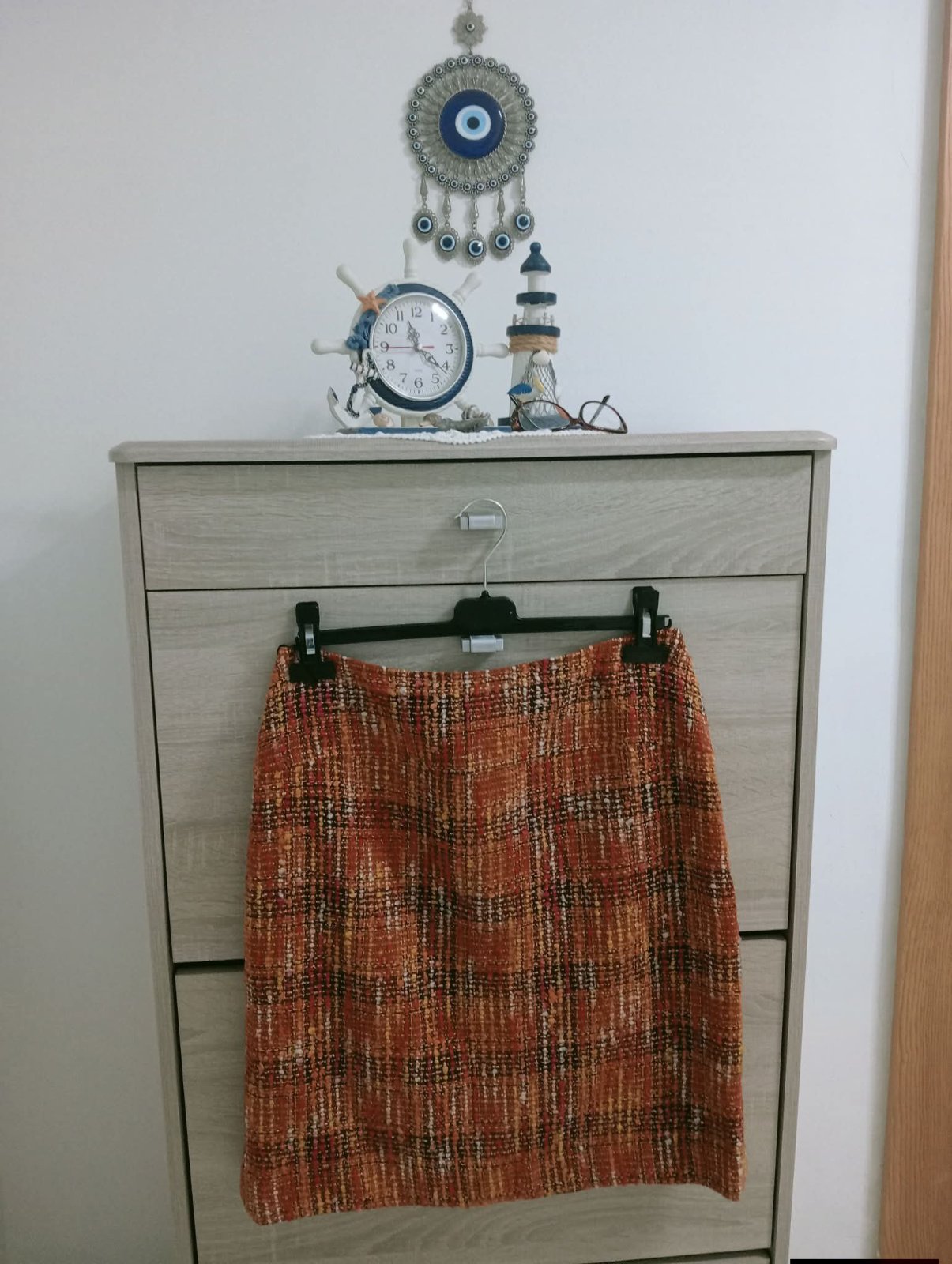 Jupe en tweed 