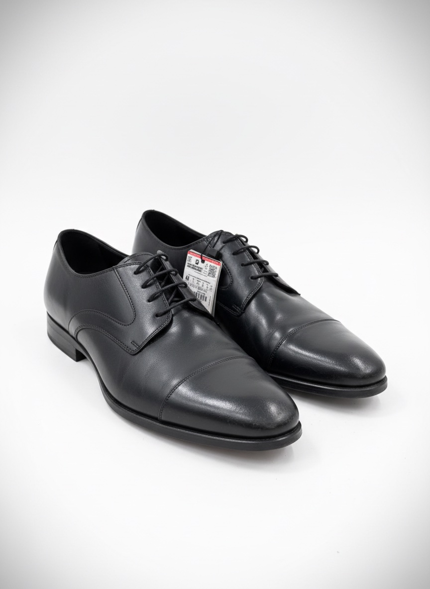 Chaussures classiques Zara Man cuir noir – Pointure 44
