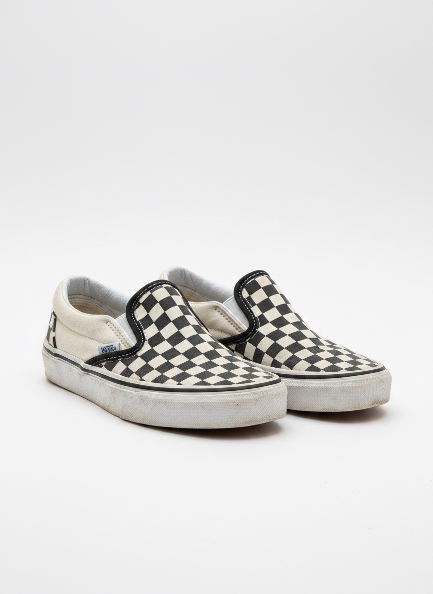 Vans Slip-On Checkerboard original 🖤🤍