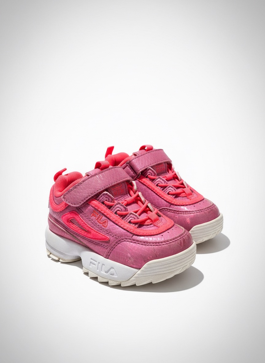 Baskets FILA Disruptor enfant fille rose 🌸 originales importées