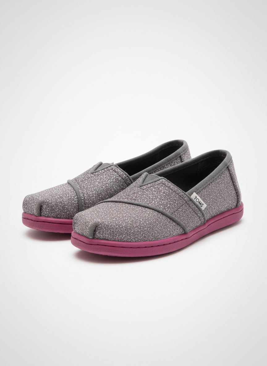 Chaussures TOMS fille à paillettes ✨
