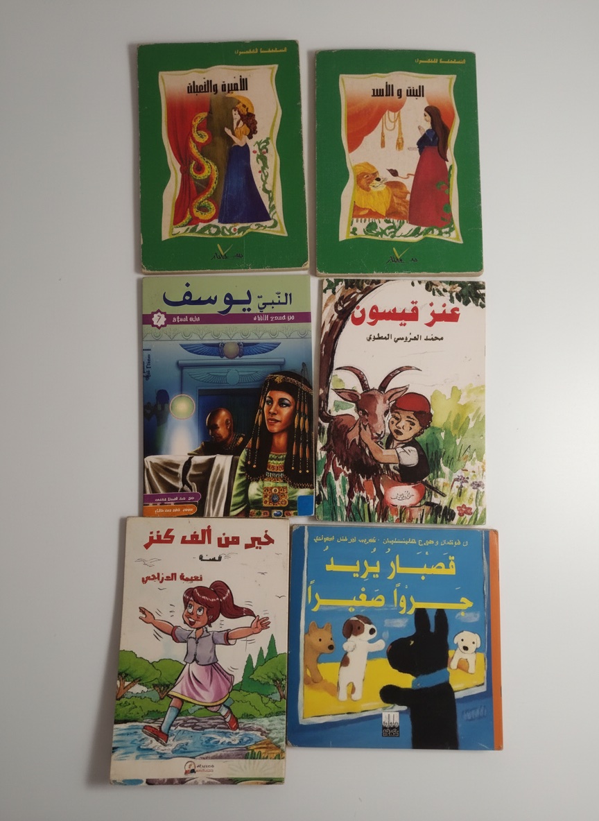 Lot de 6 livres pour enfants