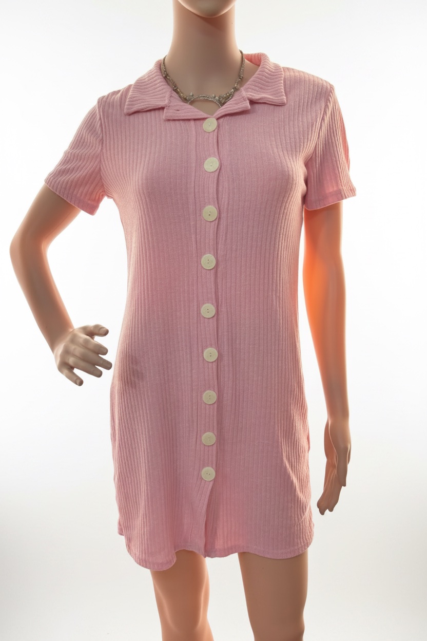 Robe mini rose