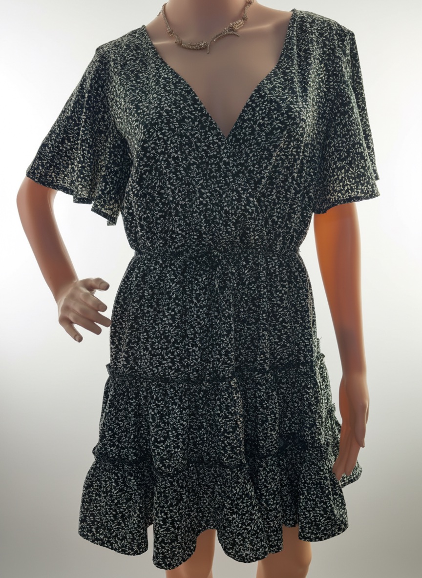 Robe verte foncée 