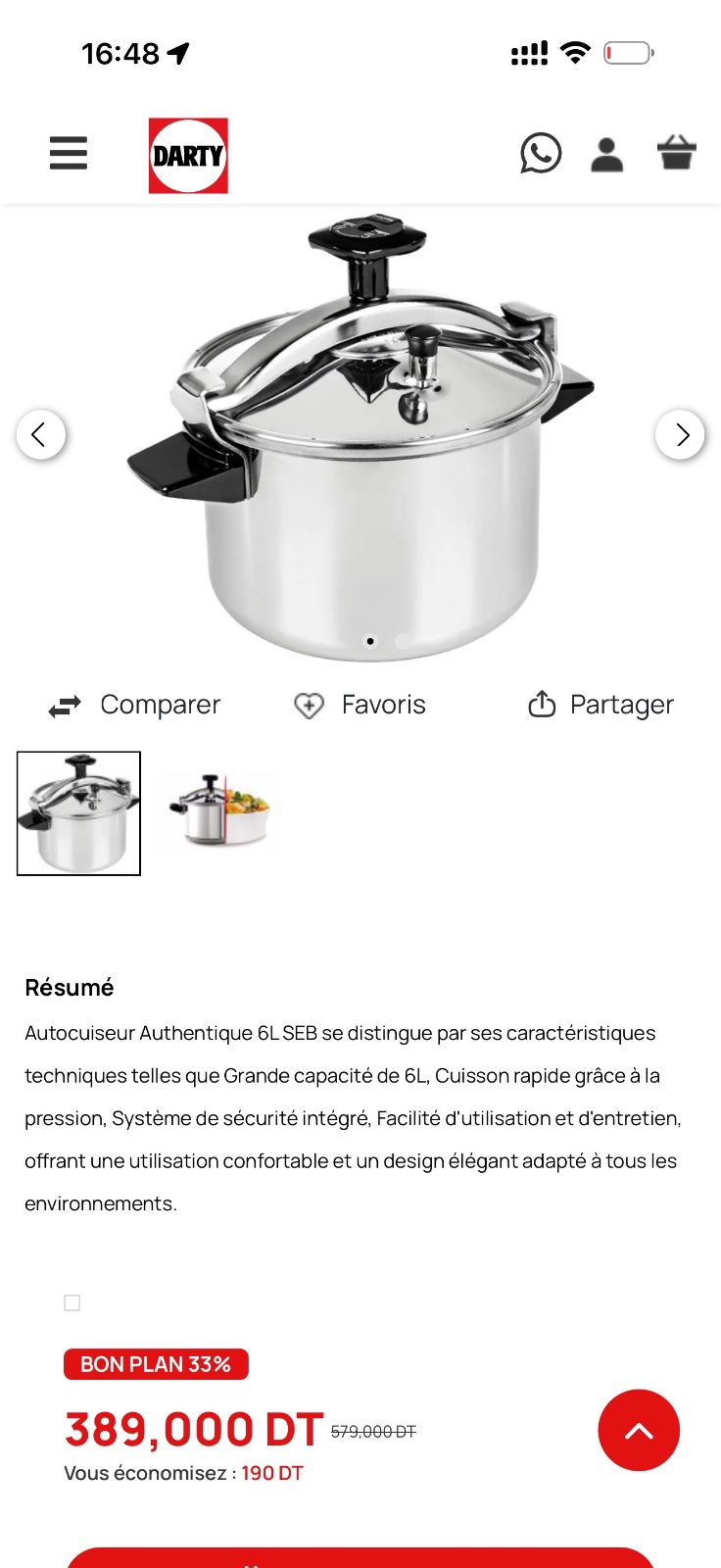 Cocotte SEB