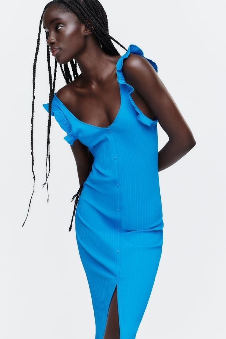 Robe bleu Zara