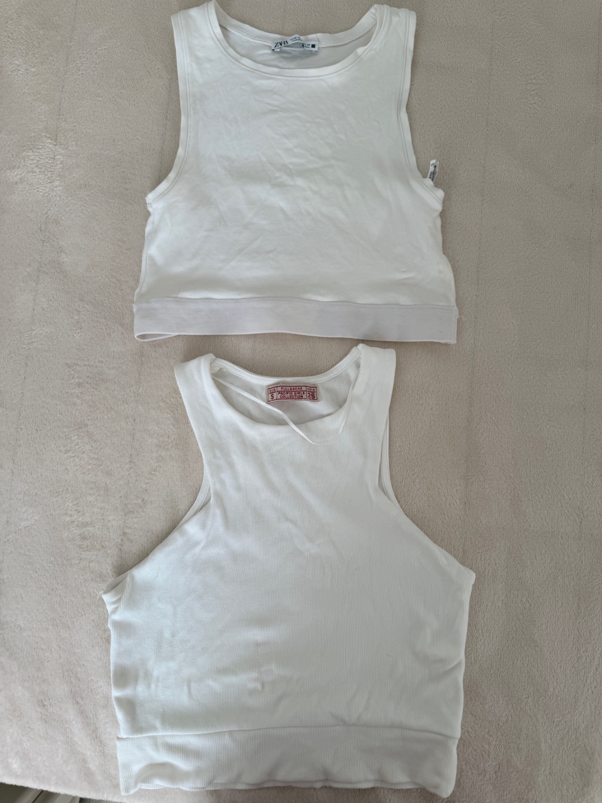 2 top blanc