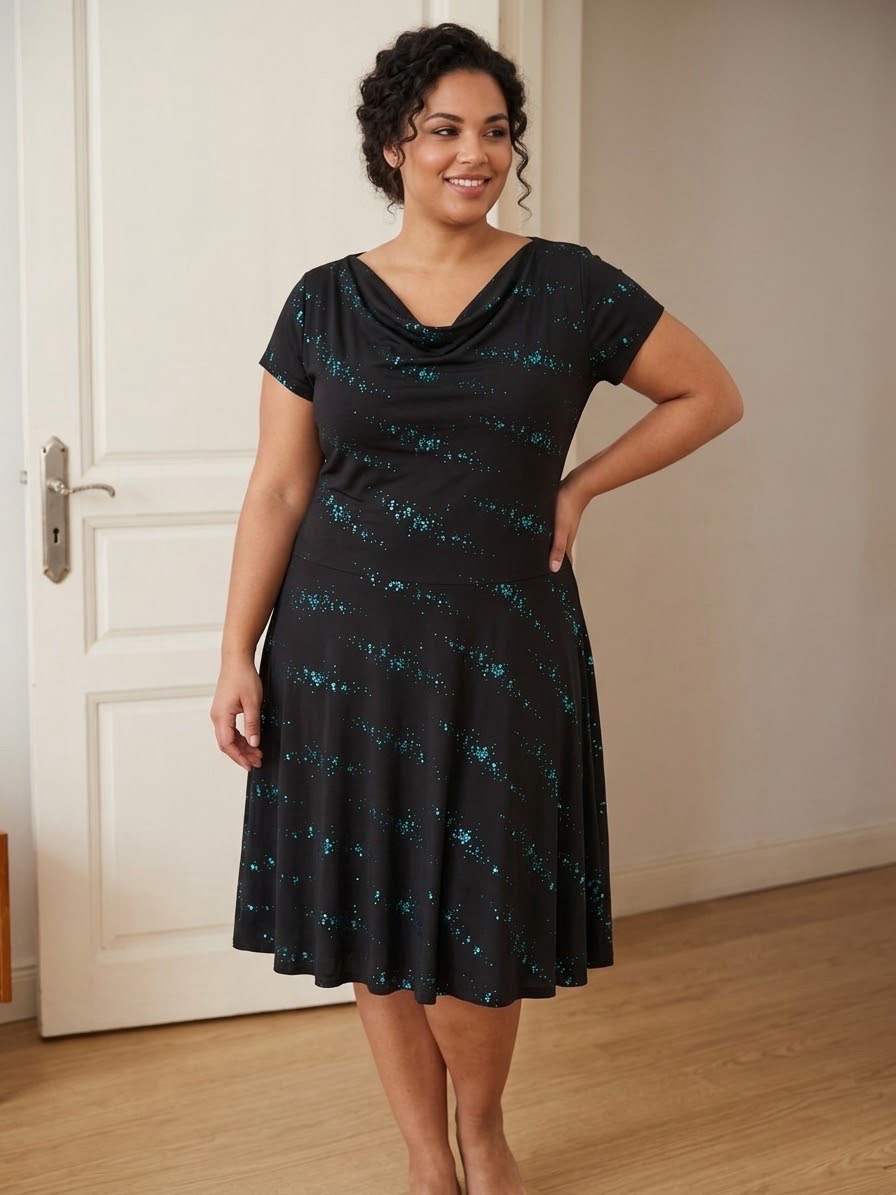 Robe pailletée