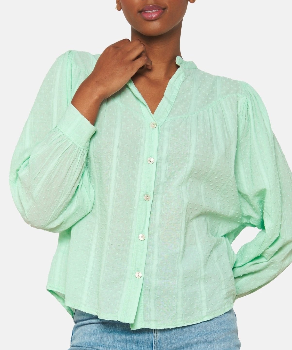 Chemise vert 