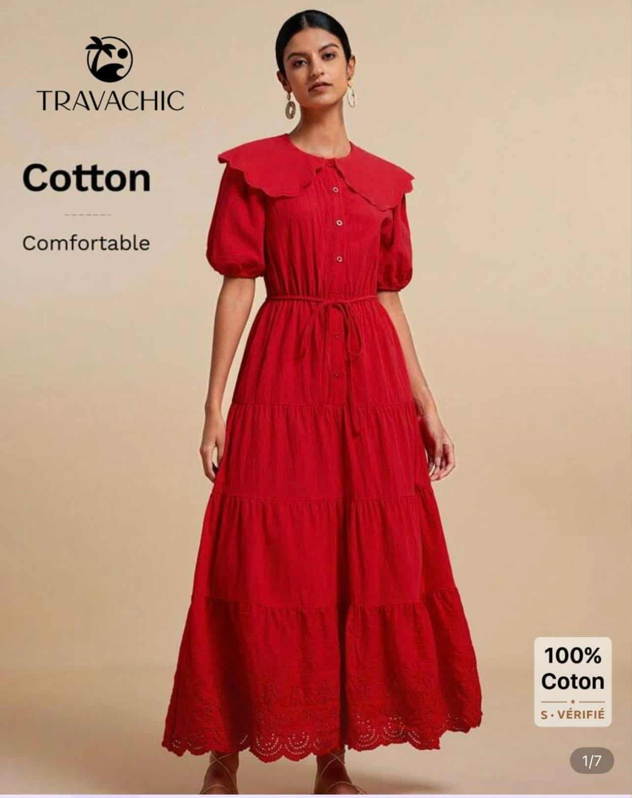 Jolie robe importée presque neuve