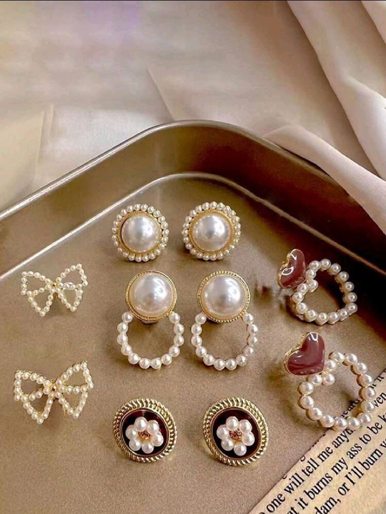 lot boucles d'oreilles vintage