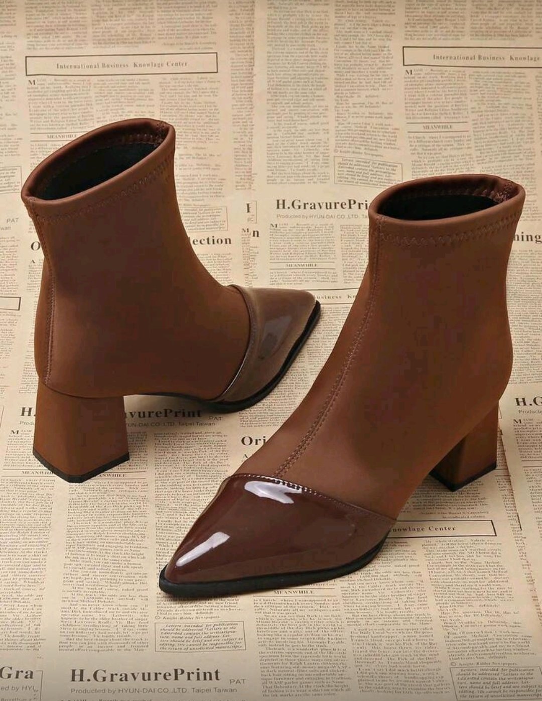 Bottines marrons 
