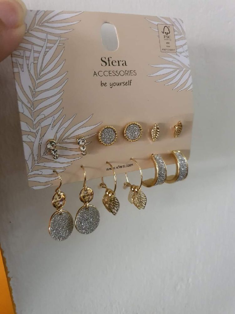 lot boucles d'oreilles