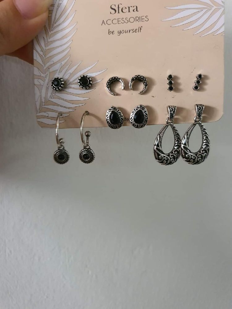 lot boucles d'oreilles 