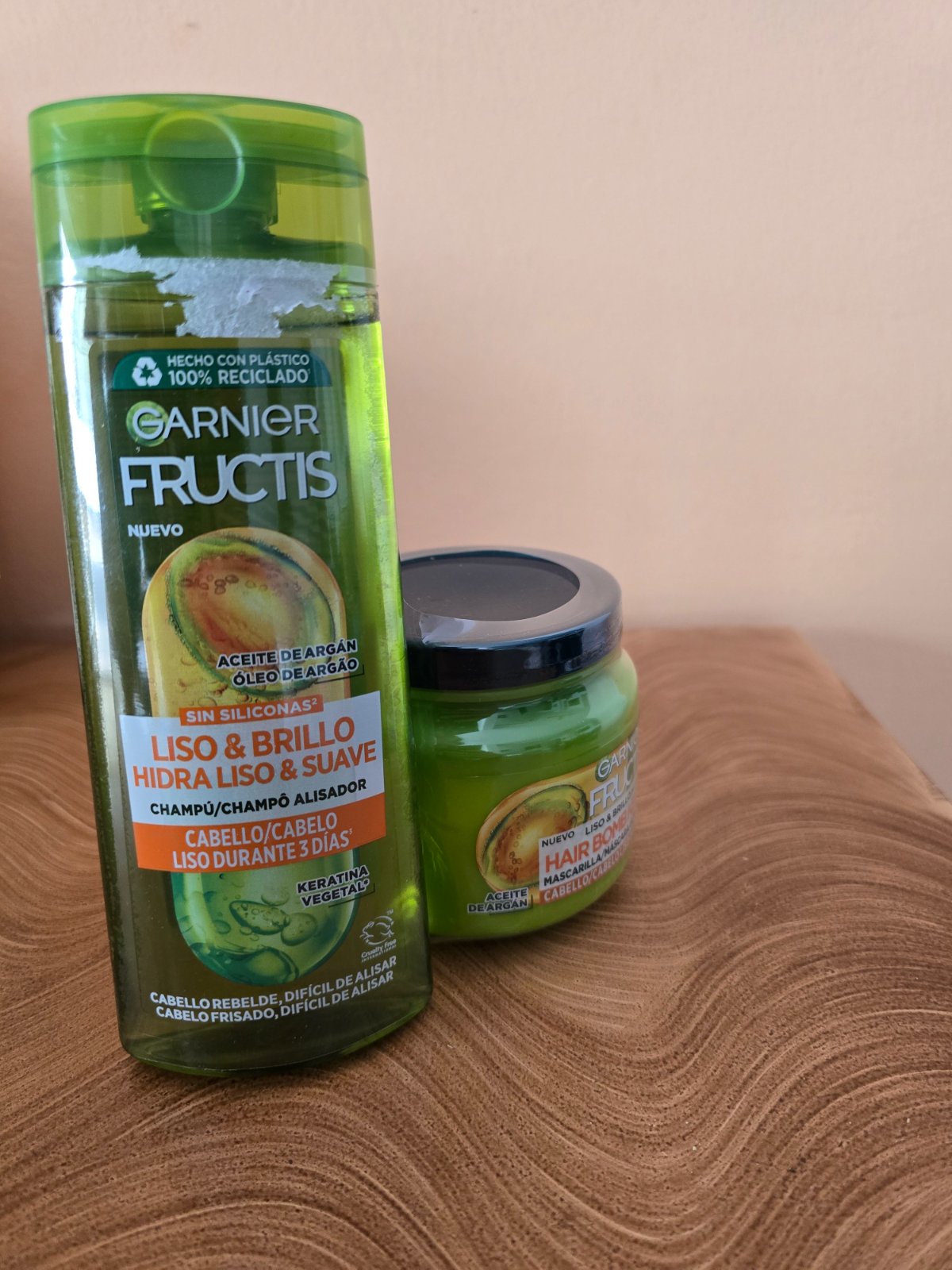 Masque + shampoing lissant