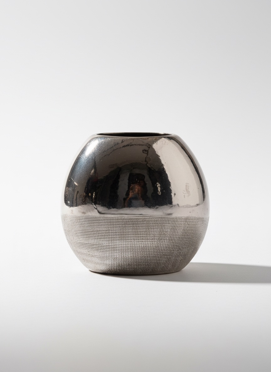 Vase argent