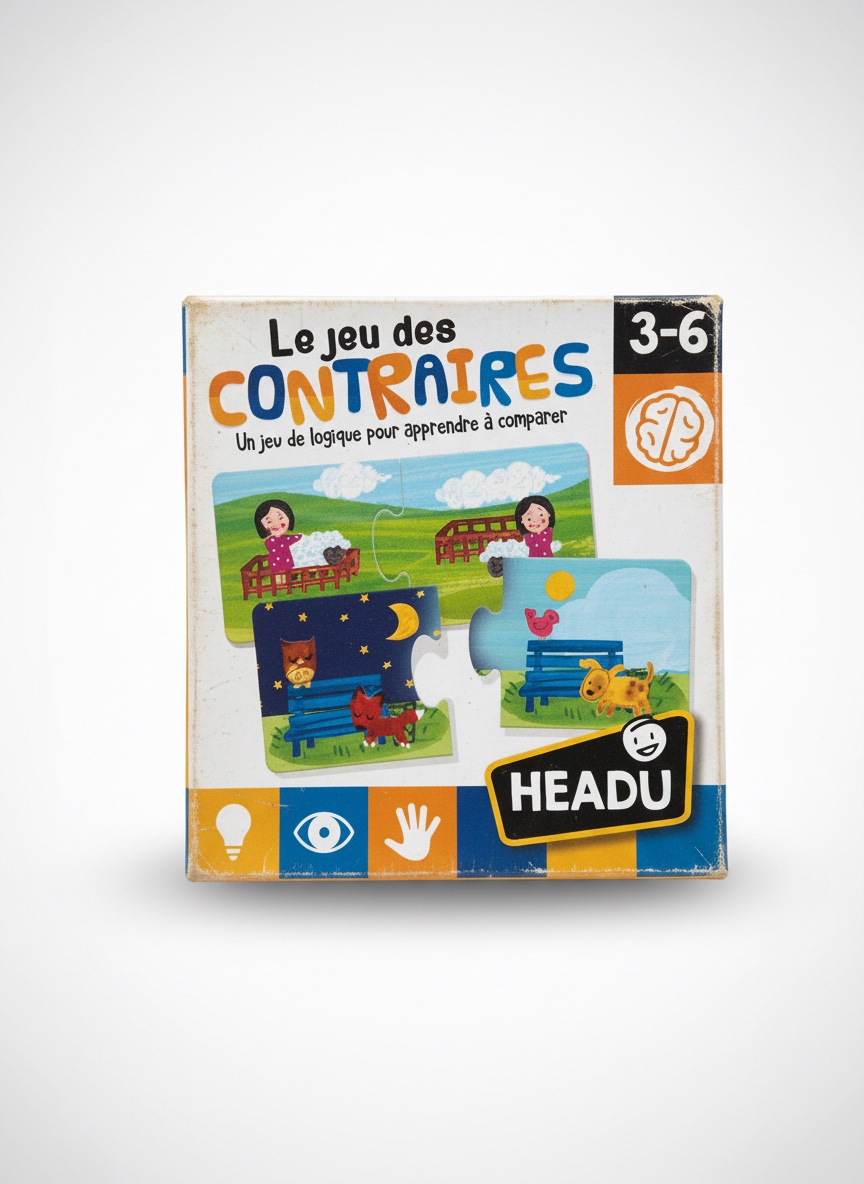Jeu des contraires 3-6 ans