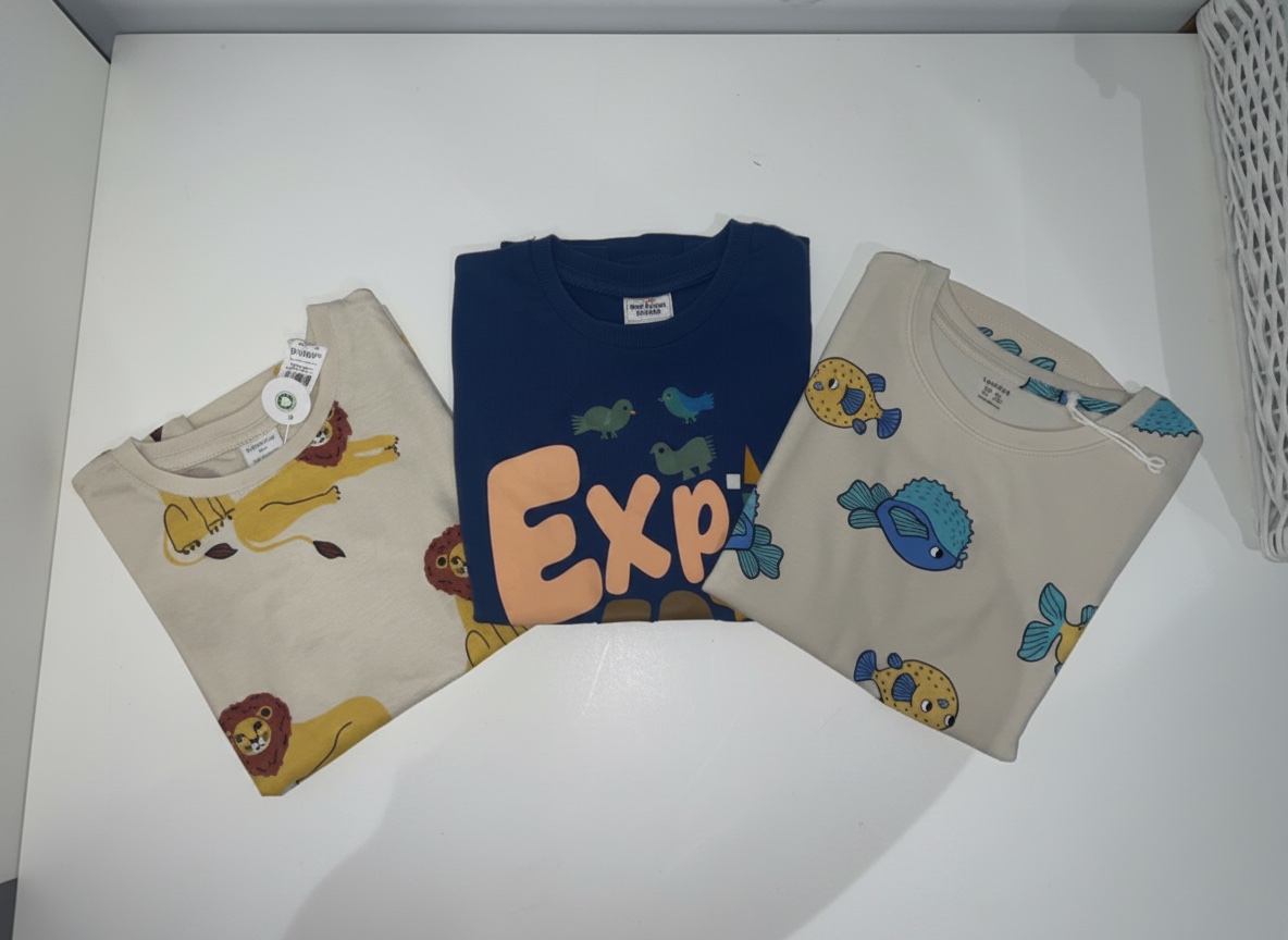 Lot de 3 Tshirts pour garçon de 5 ans 