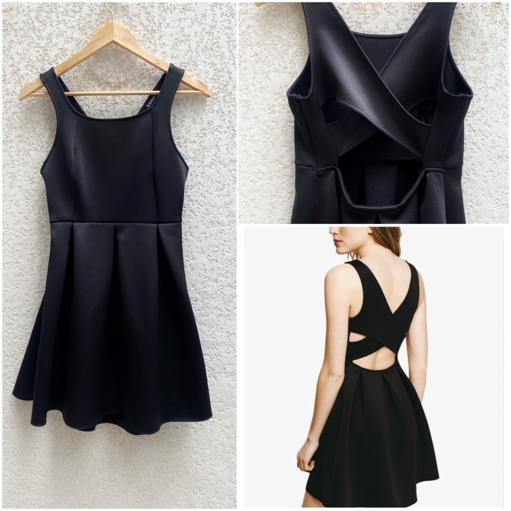 robe noire taille 36/S en parfait état