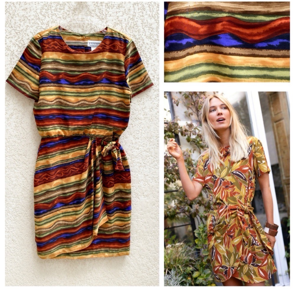  robe vintage convient à un 38/40 en parfait état