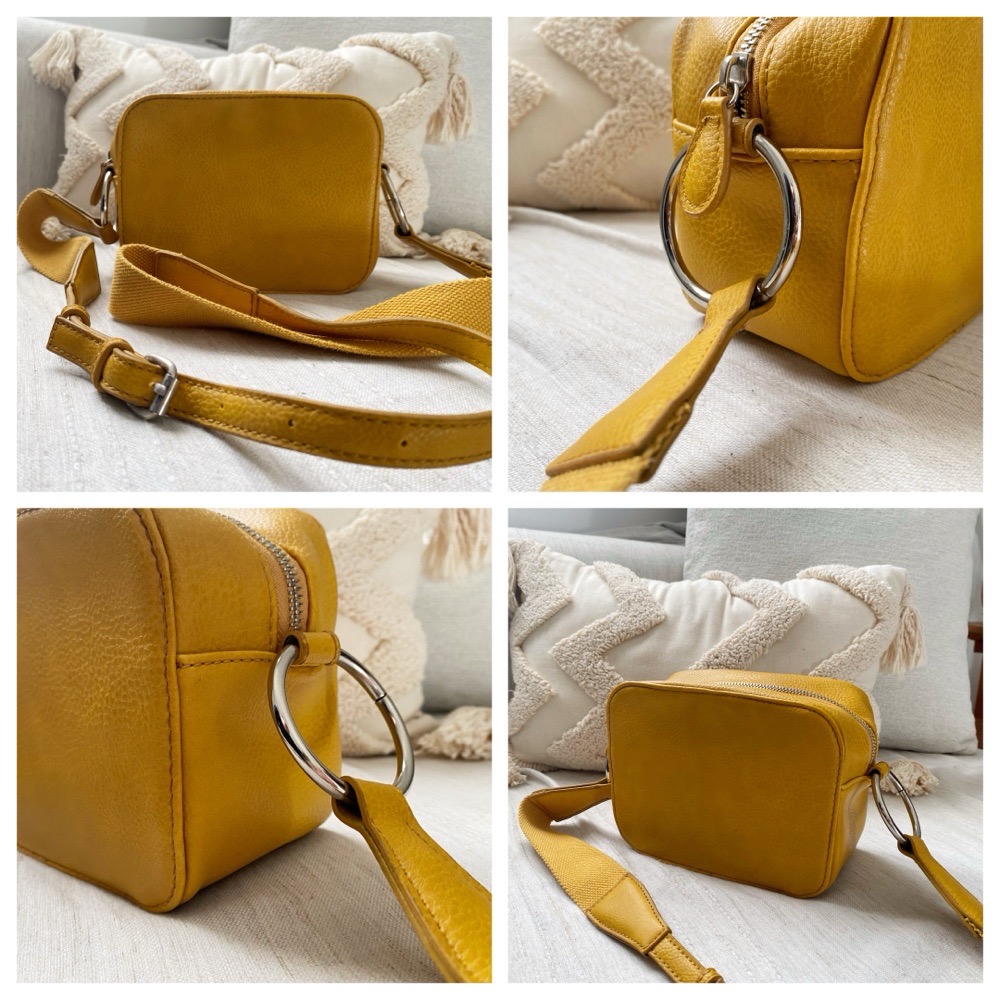 Sac à bandoulière jaune Kiabi en parfait état