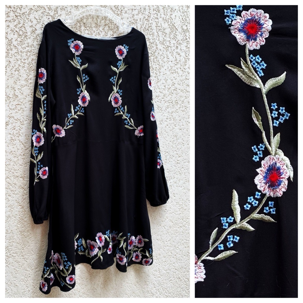 Robe brodée Newlook taille 40/L en parfait état