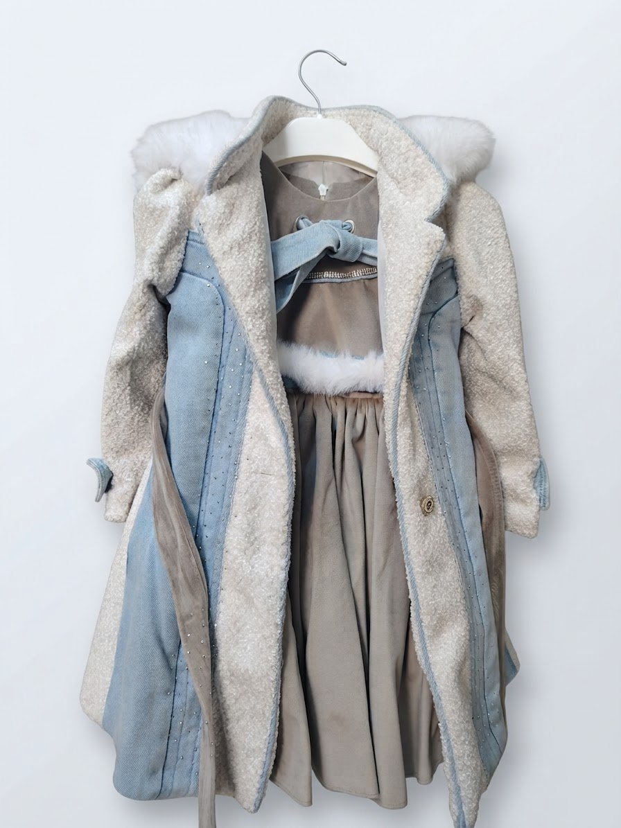 Robe Monteau fille 5 ans