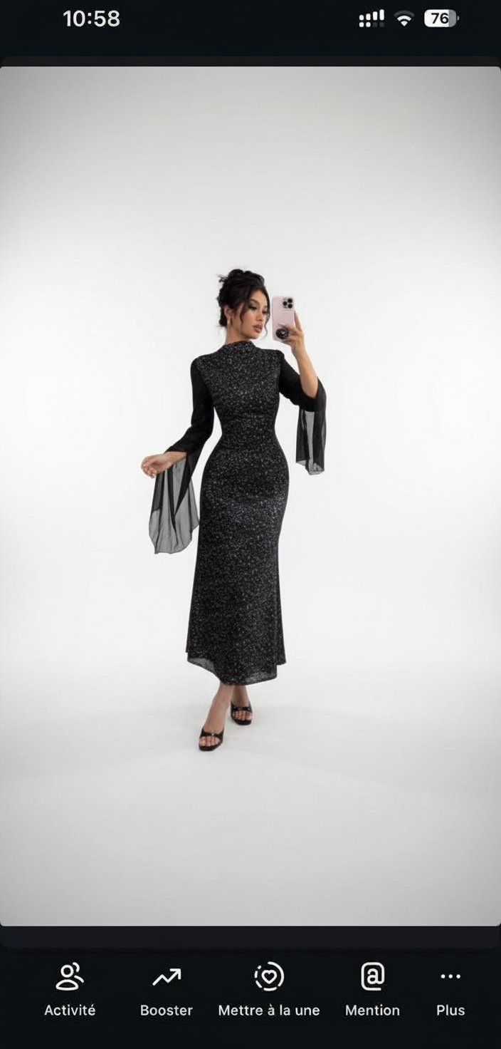 Robe noir 