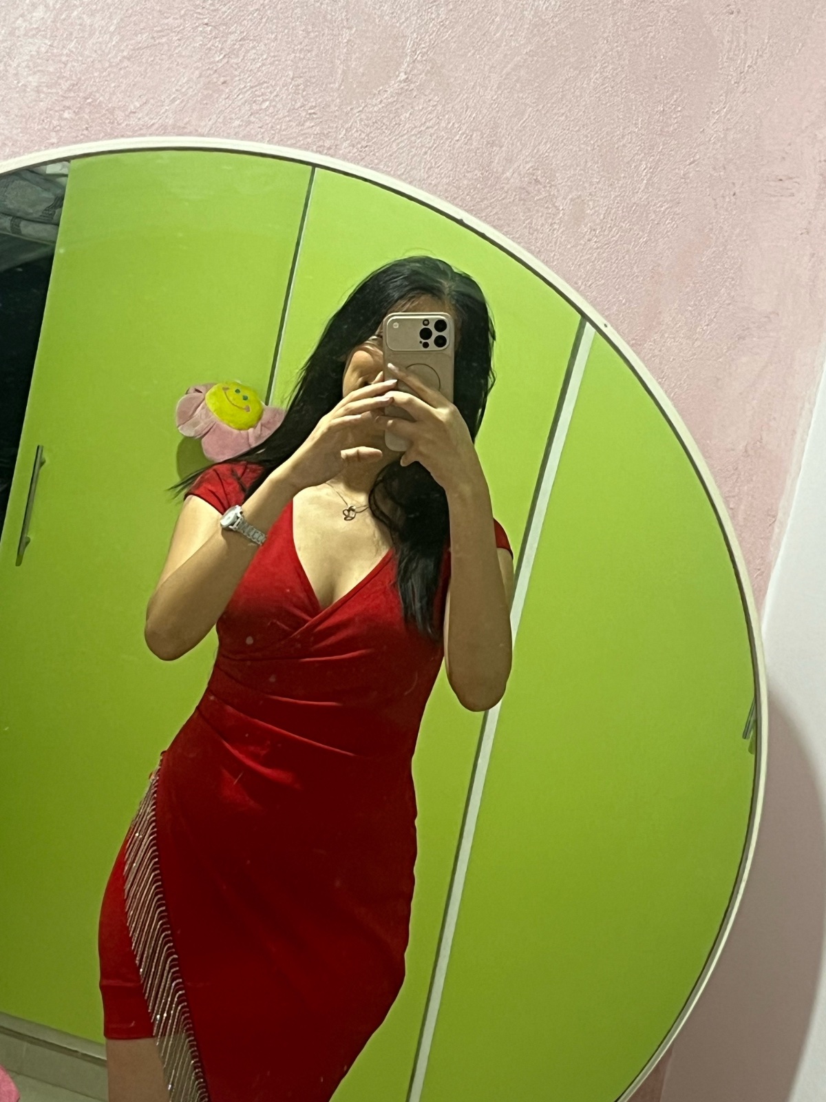 Robe soirée rouge