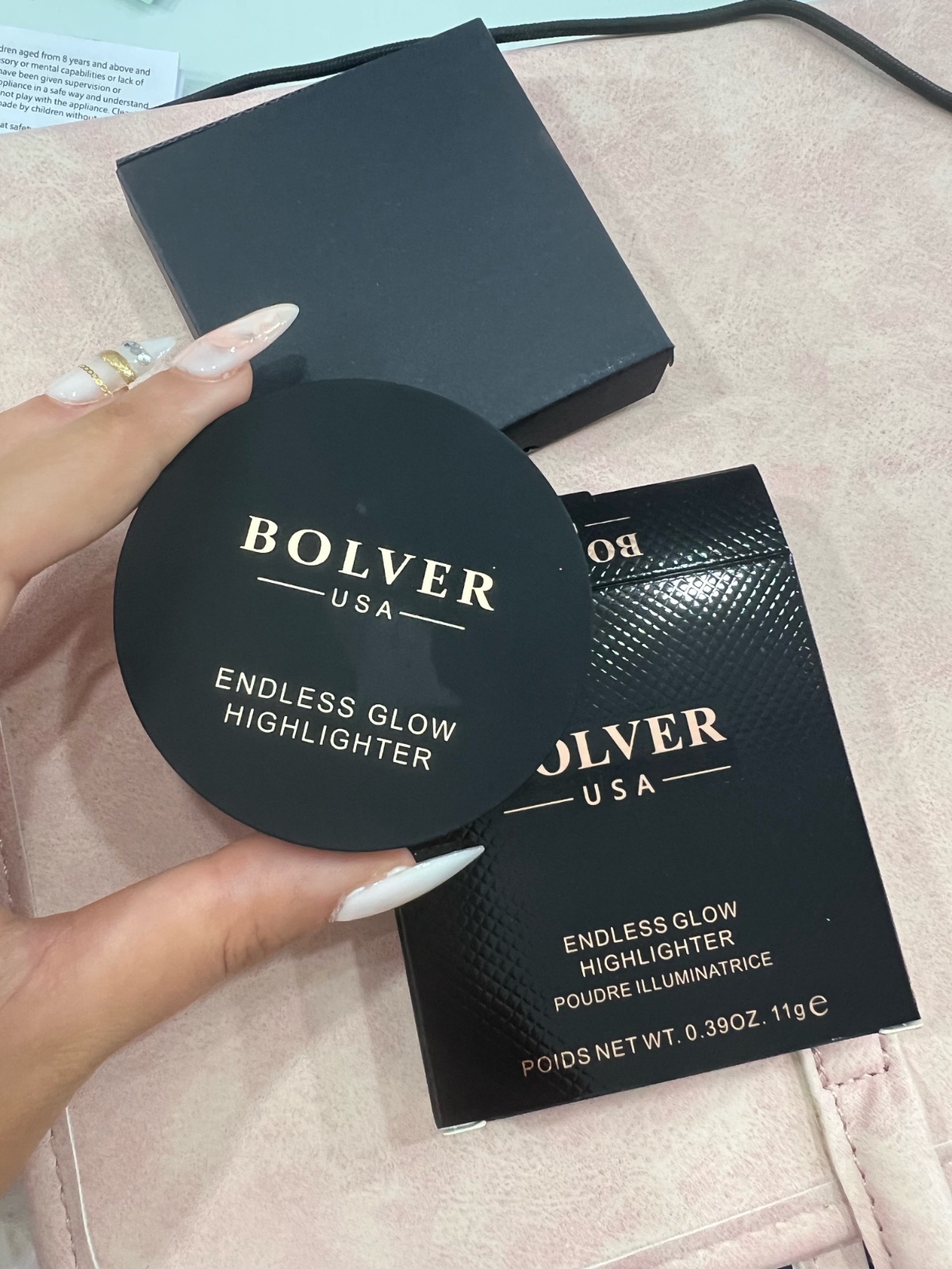 Bolver highlighter bronze color