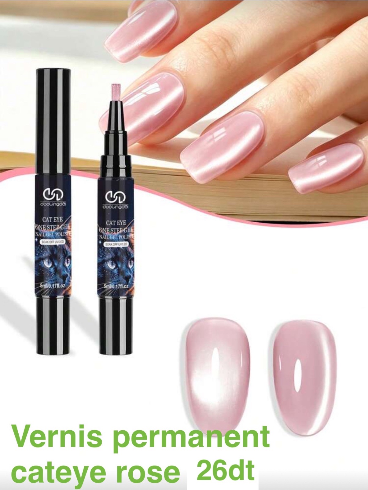 Vernis permanent cateye