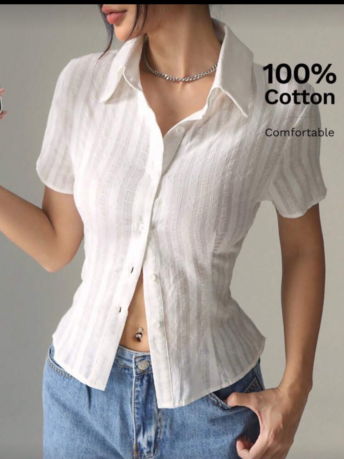 Chemise cotton 100%