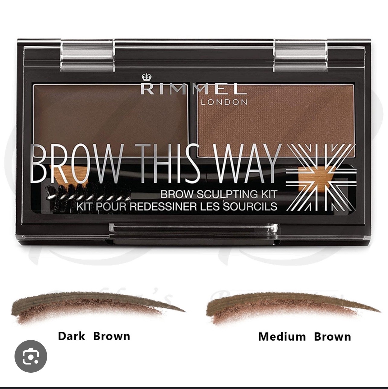 Rimmel brow sculpting kit