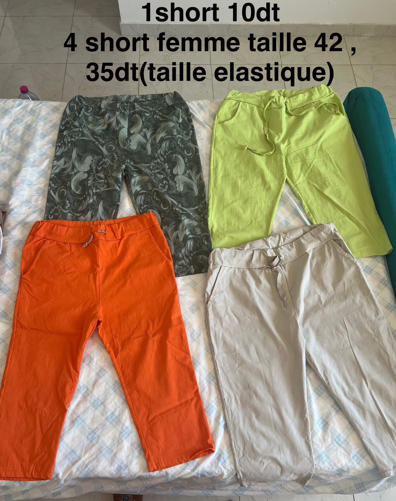 Short femme taille 42