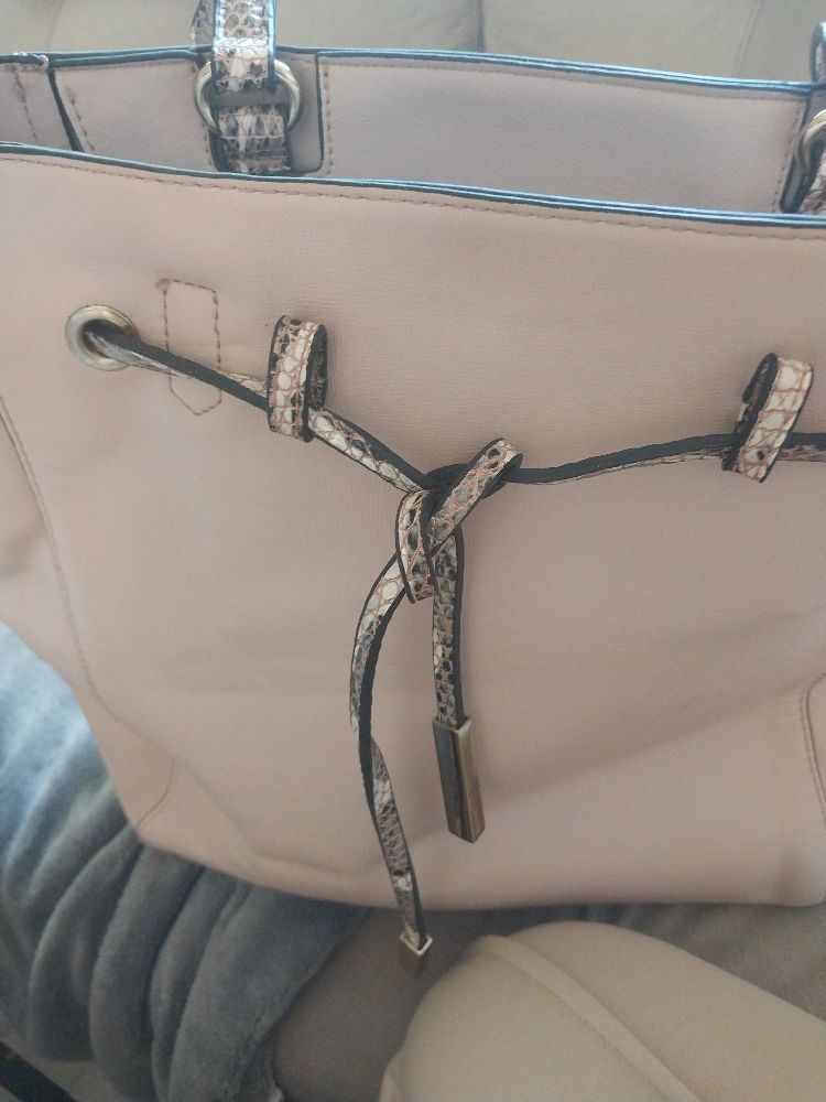 Sac rose poudré